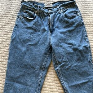 Everlane High Rise Blue Jeans Classic Style